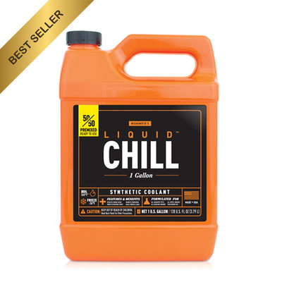 Mishimoto MMRA-LC-5050F Liquid Chill Premixed Engine Coolant 1 US Gallon Orange