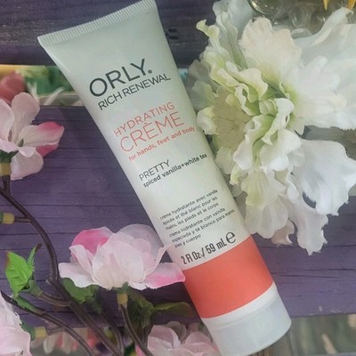 Orly Rich Renewal Feuchtigkeitscreme Hände Füße Körper PRETTY Spiced Vanilla