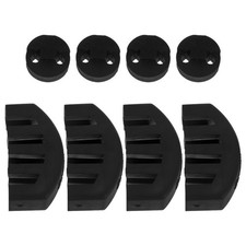 8 Pcs Gummi-geigend&auml;mpfer Geigen&uuml;bungszubeh&ouml;r Stummschaltung Im Krallenstil