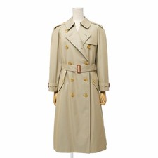 Burberrys Vintage trench coat Size 7AR Lining: Check Belted Long Coat Spring...
