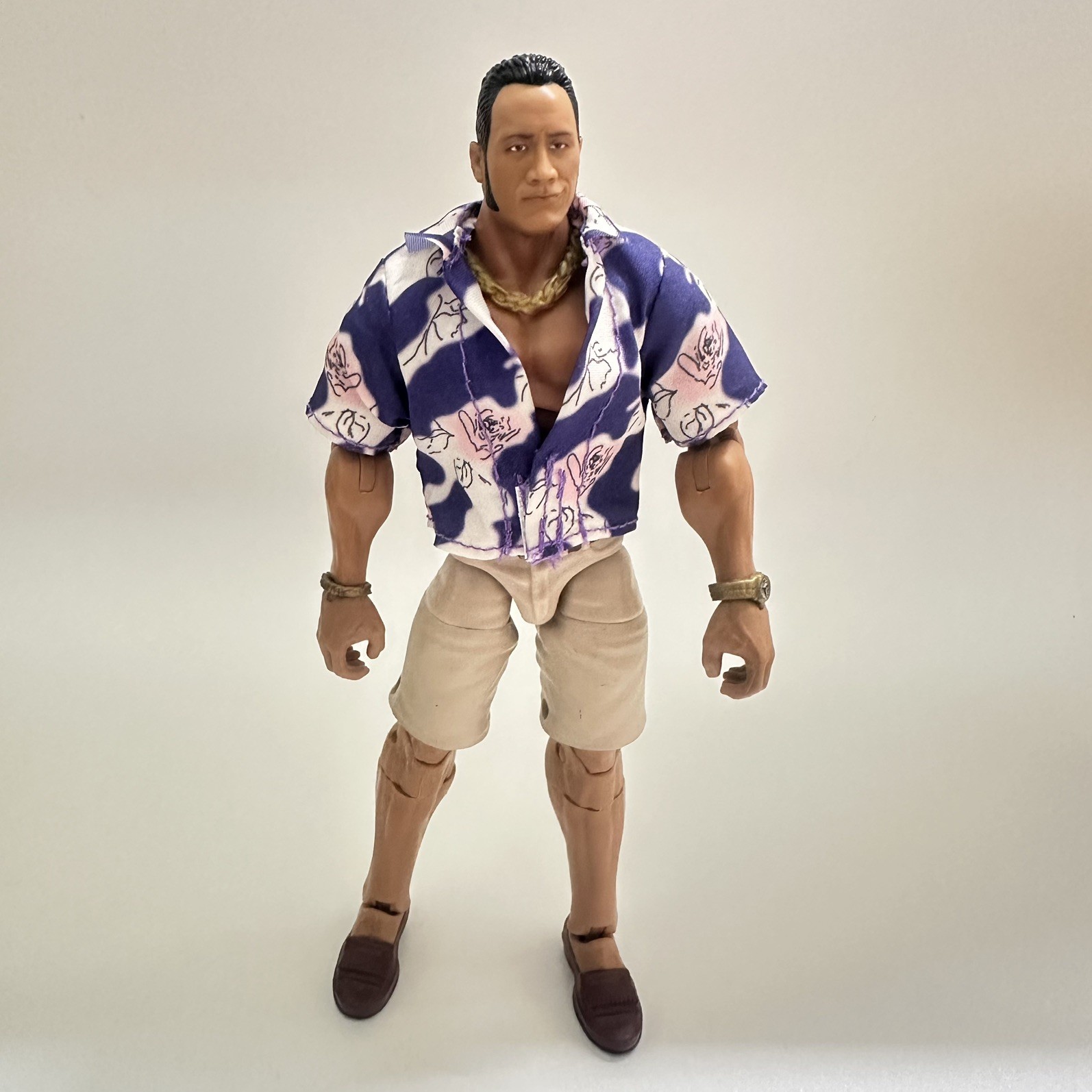 WWE Mattel Elite Rocky Maivia Legacy The Rock Wrestling Figure generations image 2