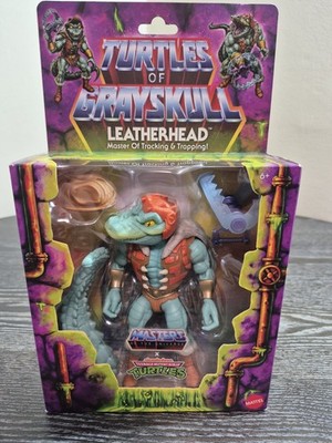 Turtles of Grayskull Leatherhead MOTU x TMNT Figure Mattel 2024 Sealed