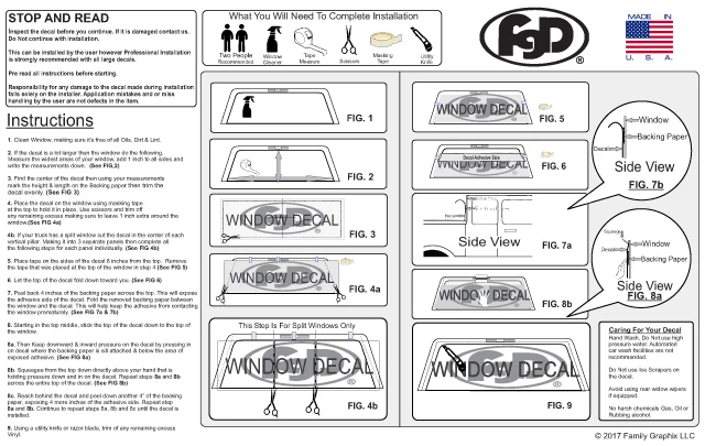 Truck Rear Window Decal Black & White Distressed American Flag Vinyl Wrap - Image 3 of 3