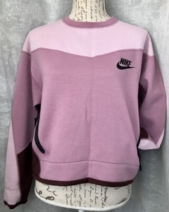 nike tech fleece plum