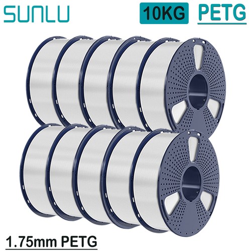 SUNLU PETG 3D Printer Filament 1.75mm PETG 1KG/ROLL +/-0.02mm Multicolor Lot - Picture 40 of 46