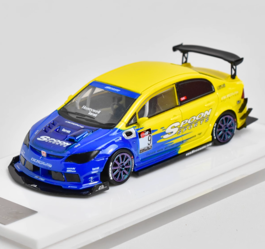 Onemodel 1:64 JDM Civic Type R FD2 Spoon Sports Model