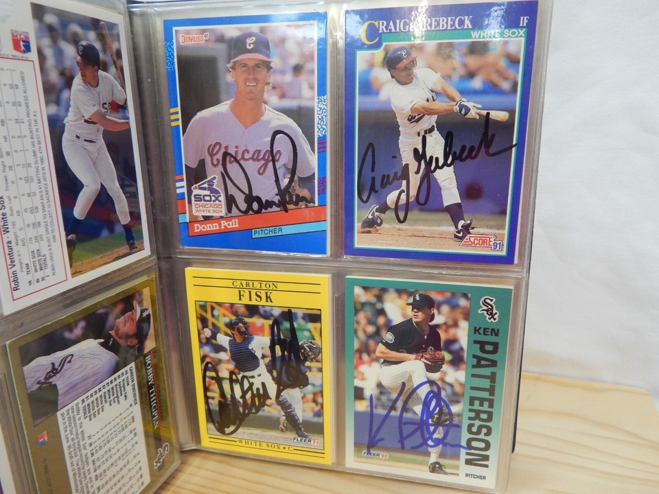 Baseball Collection of 45 Hand Signed Cards From Private Collector Very ...