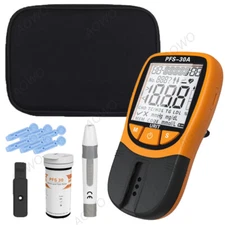 5 In1 Blood Lipid Meter Analyzer Cholesterol Triglycerid With 20pcs Test Strips