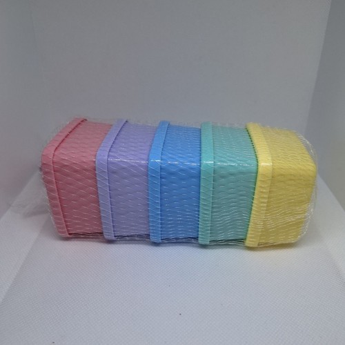 New 5 Pcs Mini Plastic Storage Containers Small Box Multicolor Food Storage - Picture 8 of 10