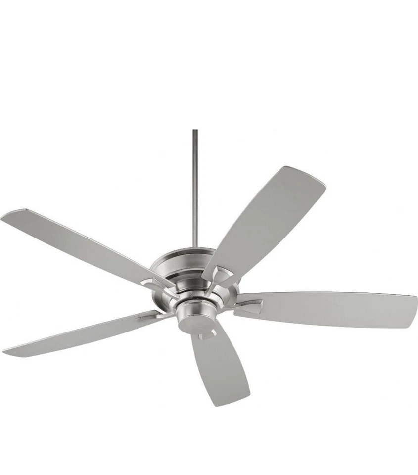 Quorum-42605-65-Satin Nickel-60``Ceiling Fan-5 Blade - Image 2 of 4
