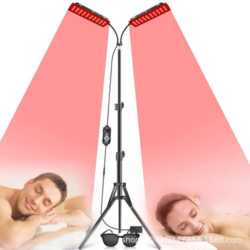 Bombilla de lámpara de terapia de luz LED 660 nm rojo profundo 850 nm enchufe infrarrojo para aliviar el dolor hgv - Imagen 4 de 15