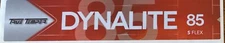GENUINE TRUE TEMPER DYNALITE 85 S FLEX NEW IRON SHAFT LABEL