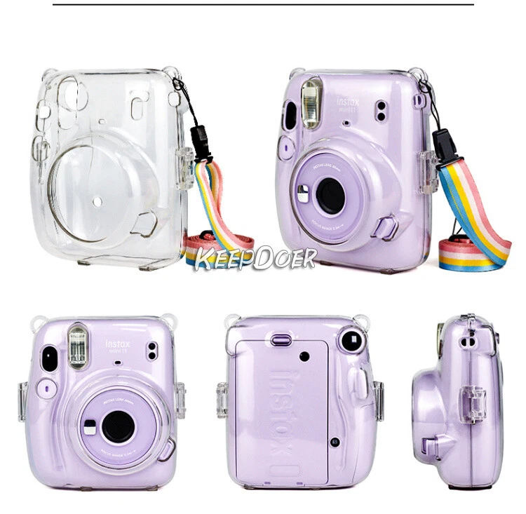 Camera Bag Case Protect Cover Shell Strap For Fujifilm Instant Instax Mini11 - Image 3 of 4