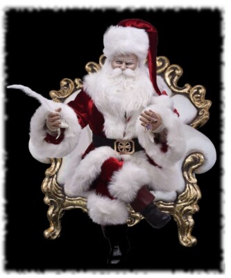 Ludell Christmas Couture ''We Wish You A Merry Christmas'' Santa LCC02017