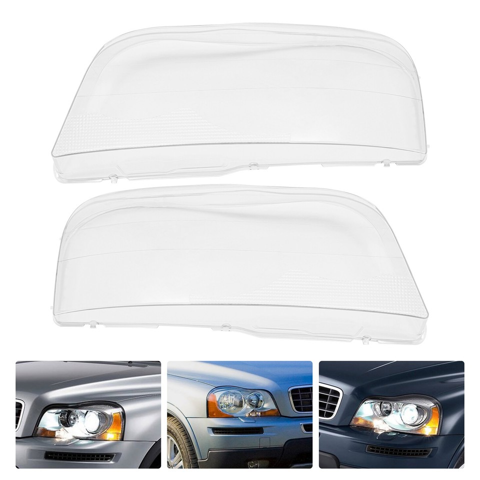 FOR VOLVO XC60 MK2 FRONT HEADLIGHT LAMP LENS COVER RIGHT DRIVER RH SIDE 2018-20