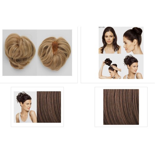Dancing with Stars Glamarama Clip-In Comb Styleable Hairpiece R830 Ginger Brown - Picture 2 of 2