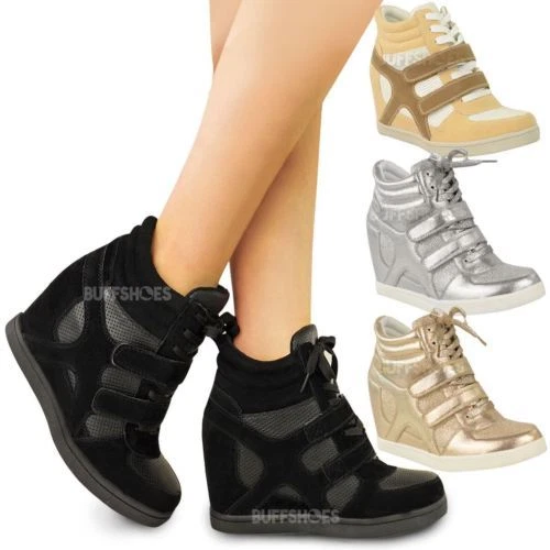 Sneakers donna tacco best sale alto