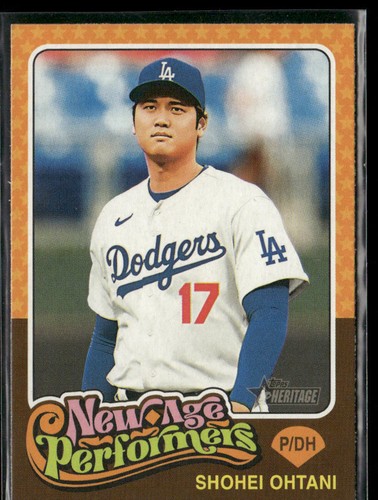 2024 Topps Heritage #NAP-1 Shohei Ohtani New Age Performers