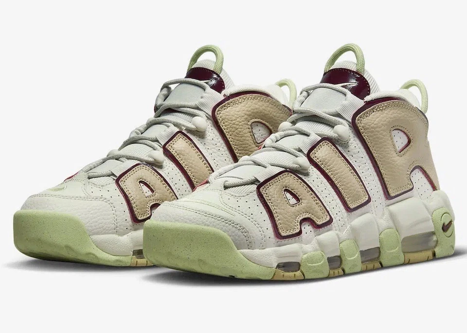 New Nike Air More Uptempo Light Bone Alligator (Women) 11US 43EUR  DX8955-001 Si - Photo 1/4