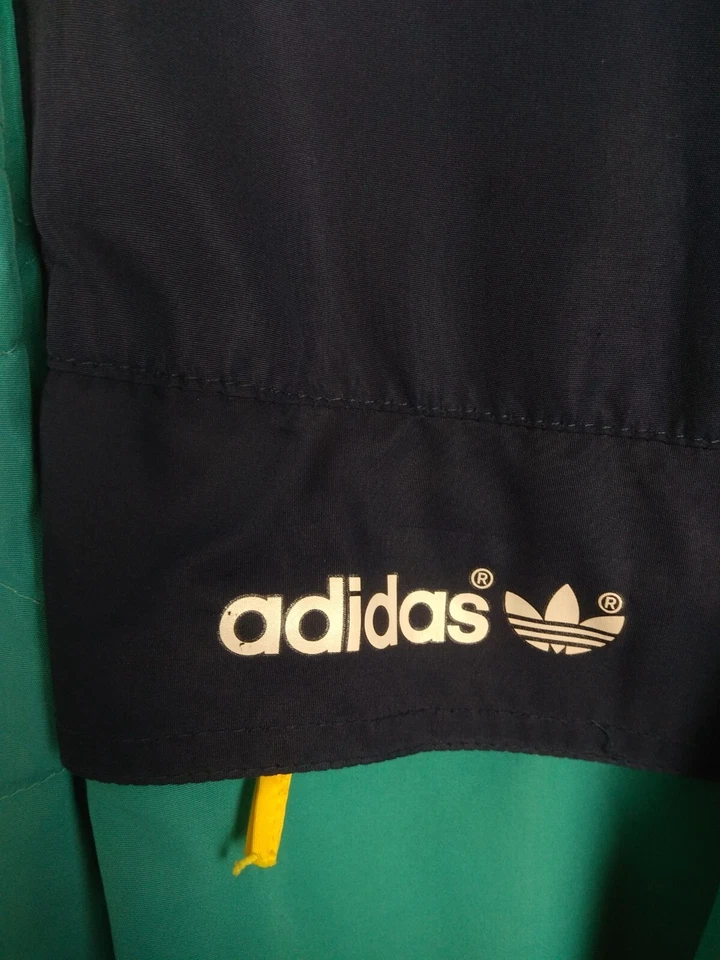 Chaqueta Adidas Rara De Colección Lausana 1990 Campeones Olímpicos de Europa Para Hombre L ig93 Foto 3 de 4