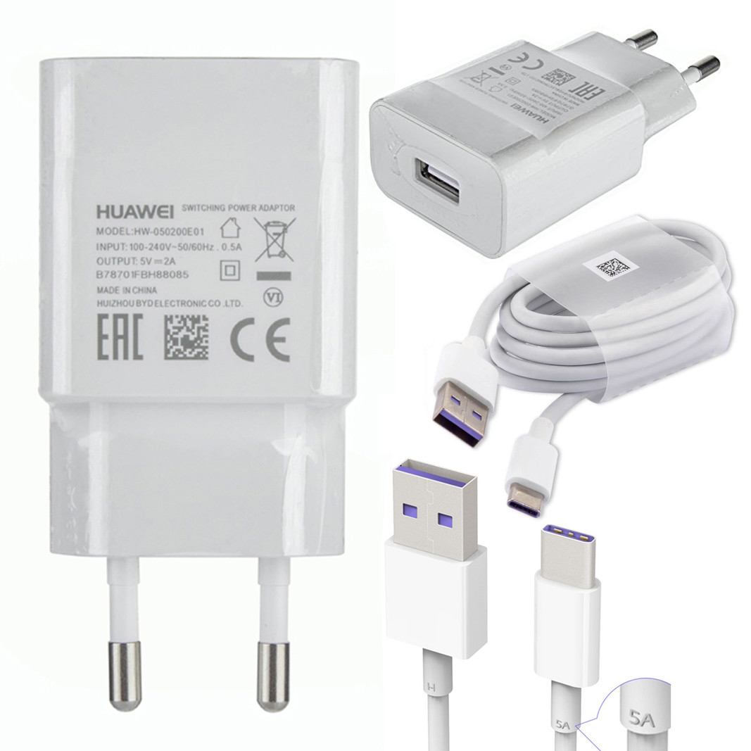 Pin Adapter Charger Type-C Cable For Huawei P20 Lite, P20 Pro