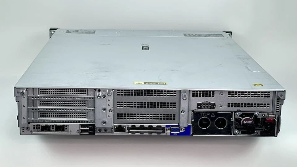 HPE ProLiant DL385 Gen10 Two EPYC 7452 512GB-64 RAM 8x SFF 800W PSU P408i-A 10GE - Image 3 of 4