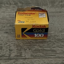 Kodak Kodacolor 35mm ISO 100/21 12 Exp Print Film Gold Plus 100 Expired 10/97