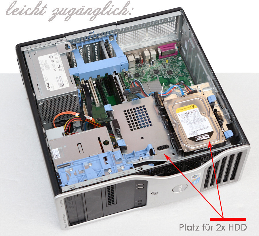 Dell Precision T3500 - 4Go - 250Go