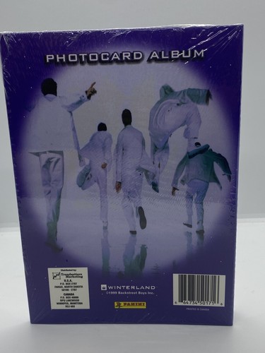 Backstreet Boys Millennium Photocard BSB Photo Card Album 1999 NEW & SEALED - Afbeelding 3 van 5
