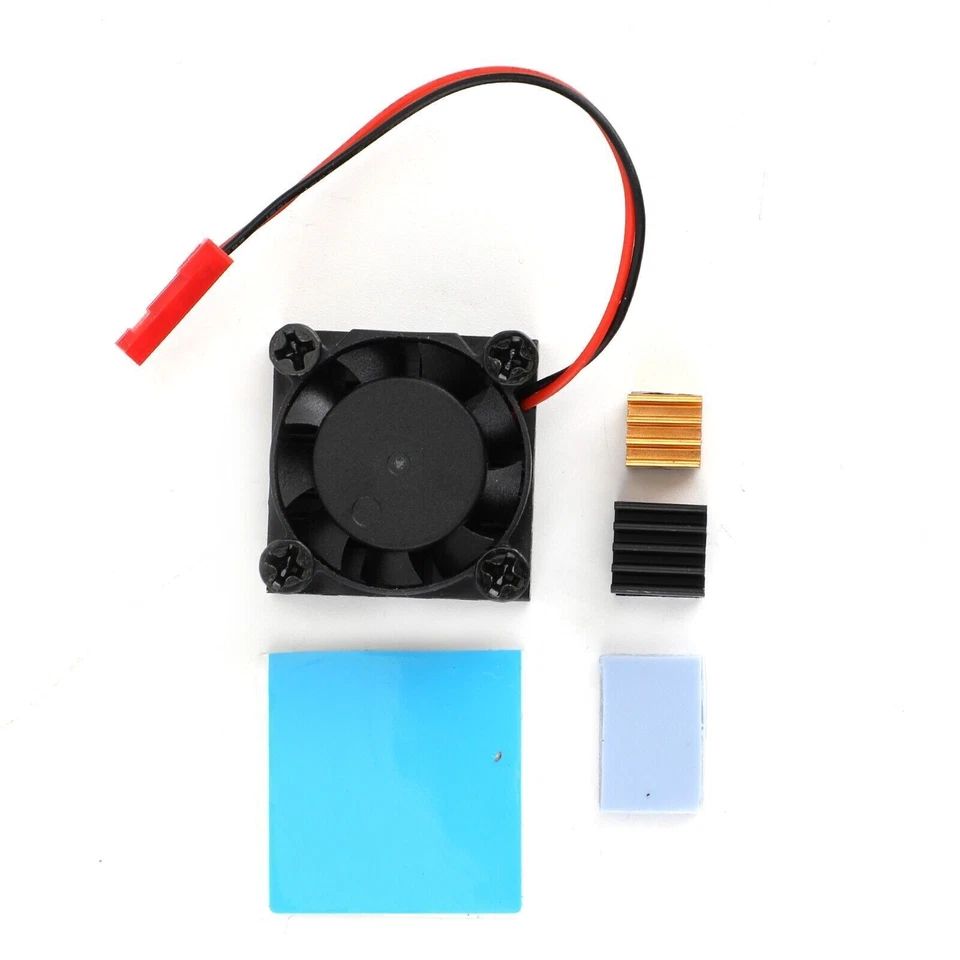 4 Piazza ventilatore Fan singolo&dissipatore di calore Per Raspberry Pi 4B 3B+ S - Immagine 4 di 4