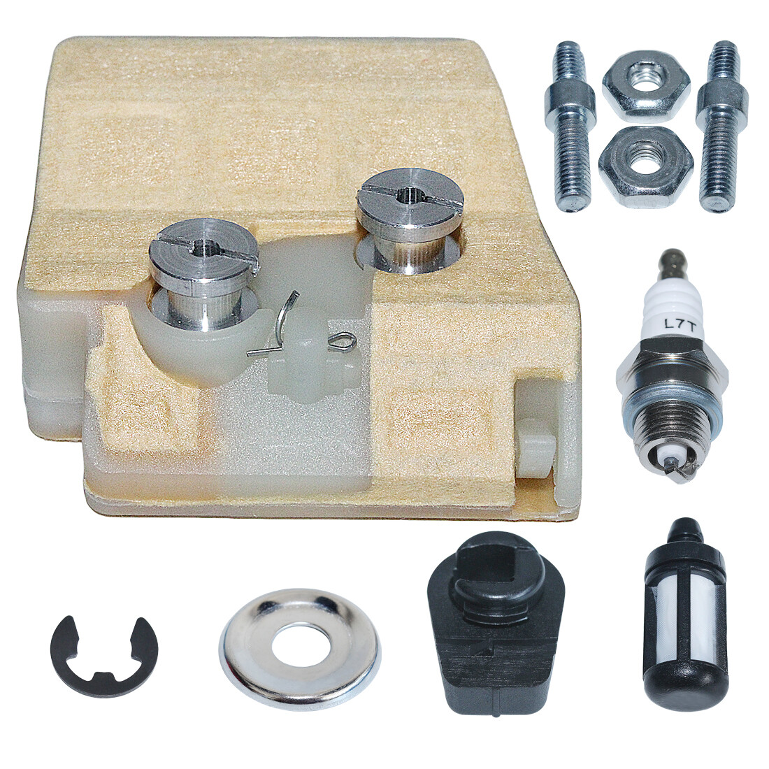 Kit Filtre à Carburateur Et Tube D'Admission Compatible Stihl 024 026 Ms260 Piece Tronconneuse 91779892