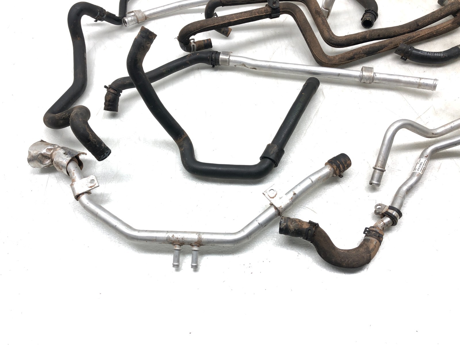 2014-2018 BENTLEY FLYING SPUR 4.0L V8 ENGINE COOLANT HOSE PIPE TUBE LINE SET OEM
