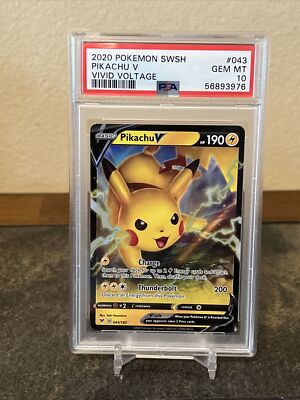 Pikachu V 2020年製 Gem Mint 10 #122 s-l400.jpg