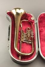 Flugelhorn Flügelhorn M.Ender Mainz inkl.Koffer Drehventile 3 Züge