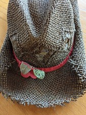 Gymboree Girls Paper Brown Straw cowgirl Style Hats size 5-7