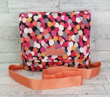 Vera Bradley Lighten Up Slim Flap Crossbody Bag Pixie Confetti Pink Nylon