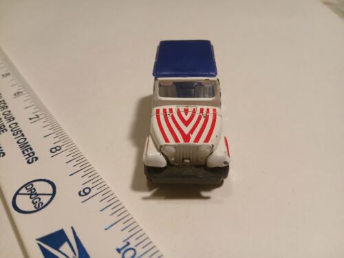Vintage TV Airwolf ERTL Air Wolf Santini Jeep car 1:64 Die cast 1980s 80s vtg B - Picture 4 of 6