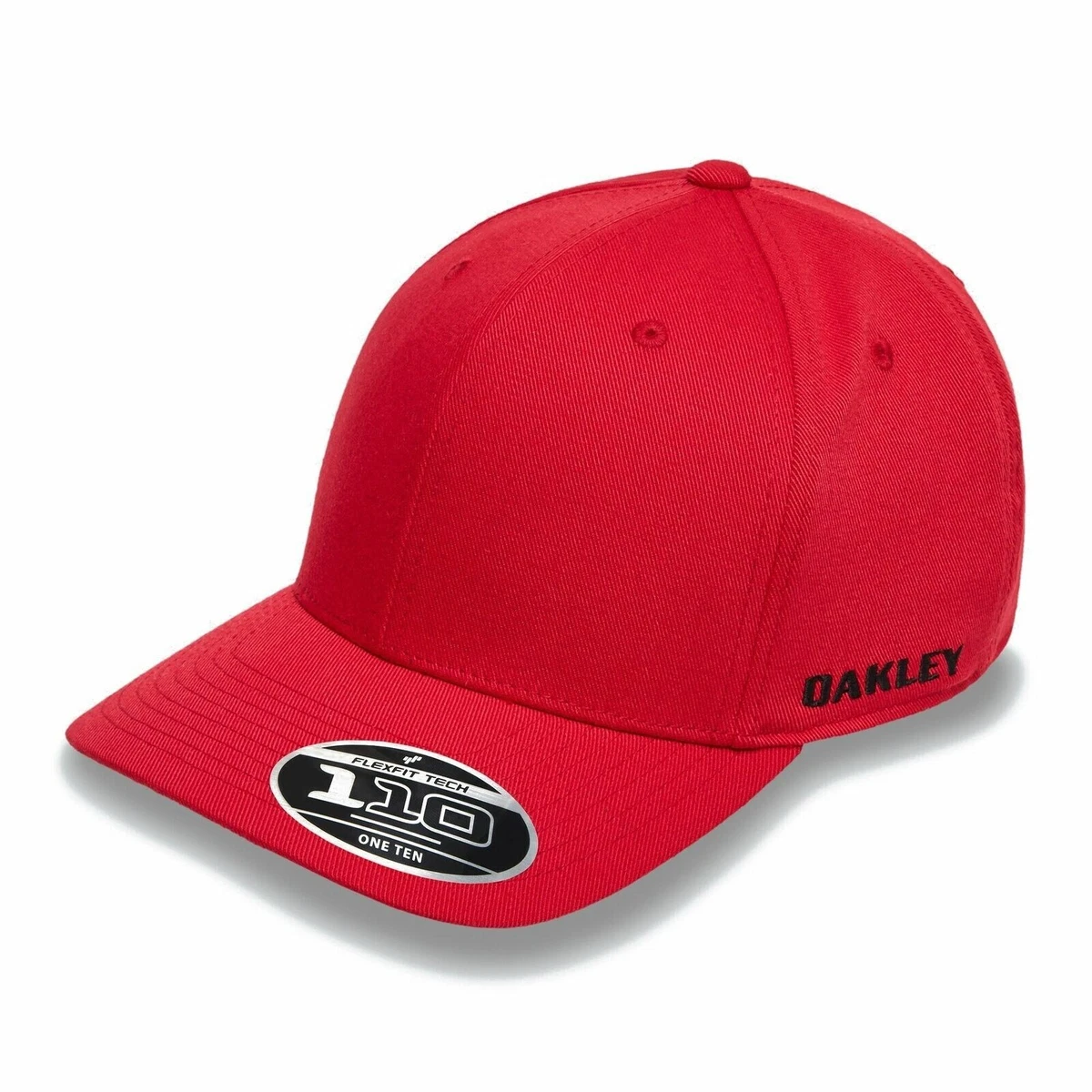 OAKLEY CRESTING PRO FORMANCE CAP HAT FLEXFIT RED ONE SIZE SNAP