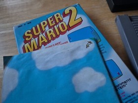 SUPER MARIO BROS 2. Complete NES GAME. (OFFICIAL NINTENDO, A, PAL)
