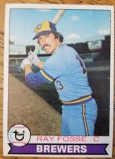 Ray Fosse Milwaukee Brewers 1979 Topps Baseball Card #51 MT