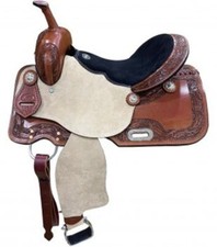 Barrel Style Saddle Rough Out and Tooling Full QH Bars 14" 15" NEW