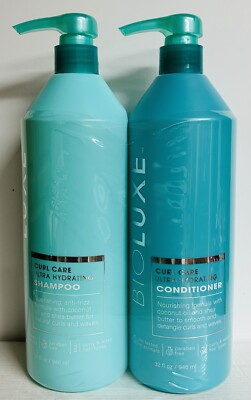 Bio Luxe ~ Curl Care Ultra Hydrating Shampoo & Conditioner 32 fl