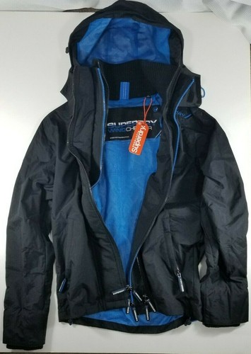 Buy Superdry Mens Tech Hood Pop Zip NWT 