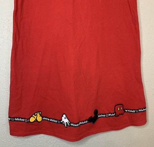 Walt Disney World Kids Mickey Mouse Girls Sleeveless Dress Vintage Sz Medium 7/8 - Picture 8 of 8