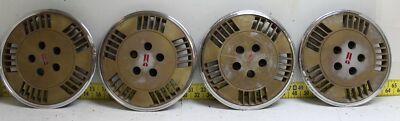 Used OEM GM (4) 14'' Hub Caps 22518577 1983-91 Olds Cutlass Ciera Firenza (2924