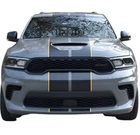 Dual stripes for Dodge Durango 392 ALC  AlcHEMI Hellcat 2024 stripes yellow pin