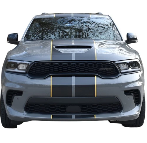 Dual stripes for Dodge Durango 392 ALC  AlcHEMI Hellcat 2024 stripes yellow pin