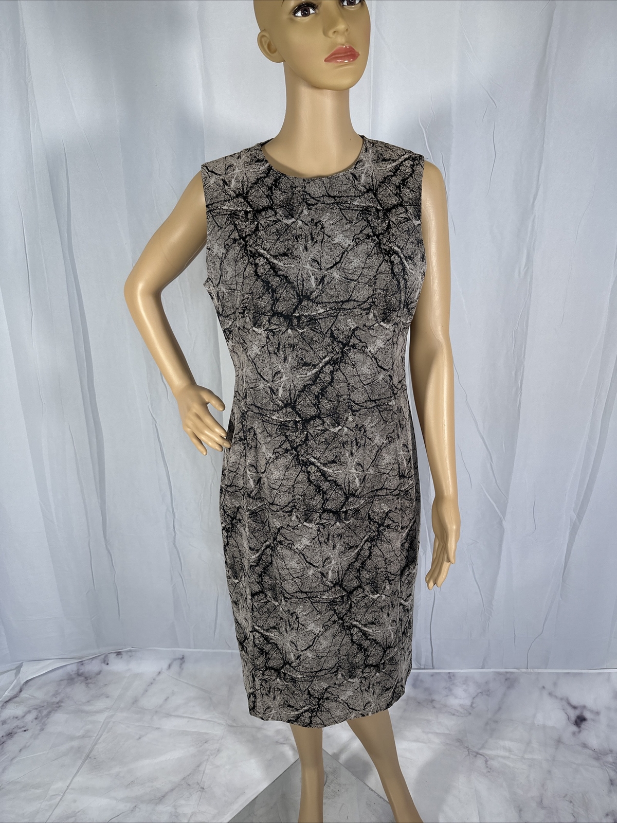 AUTHENTIC Versace Collection Grey Patterned Sheat… - image 1
