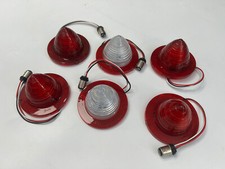 1961 Impala Bel Air Led Taillight Back Up Lamp Light Lens Set