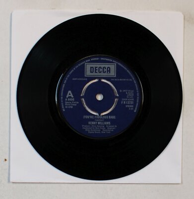 Ken Williams (You're) Fabulous Babe UK 7inch Vinyl Single 1977 Decca Soul Disco